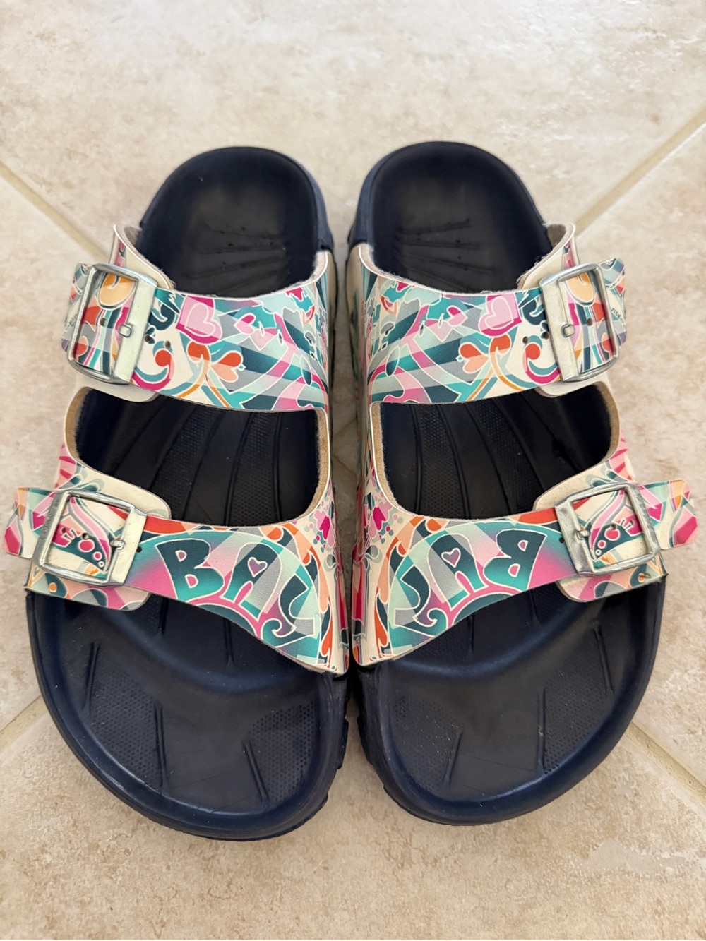 Birkenstock Birki's Retro Haiti Surf Girl Sandals